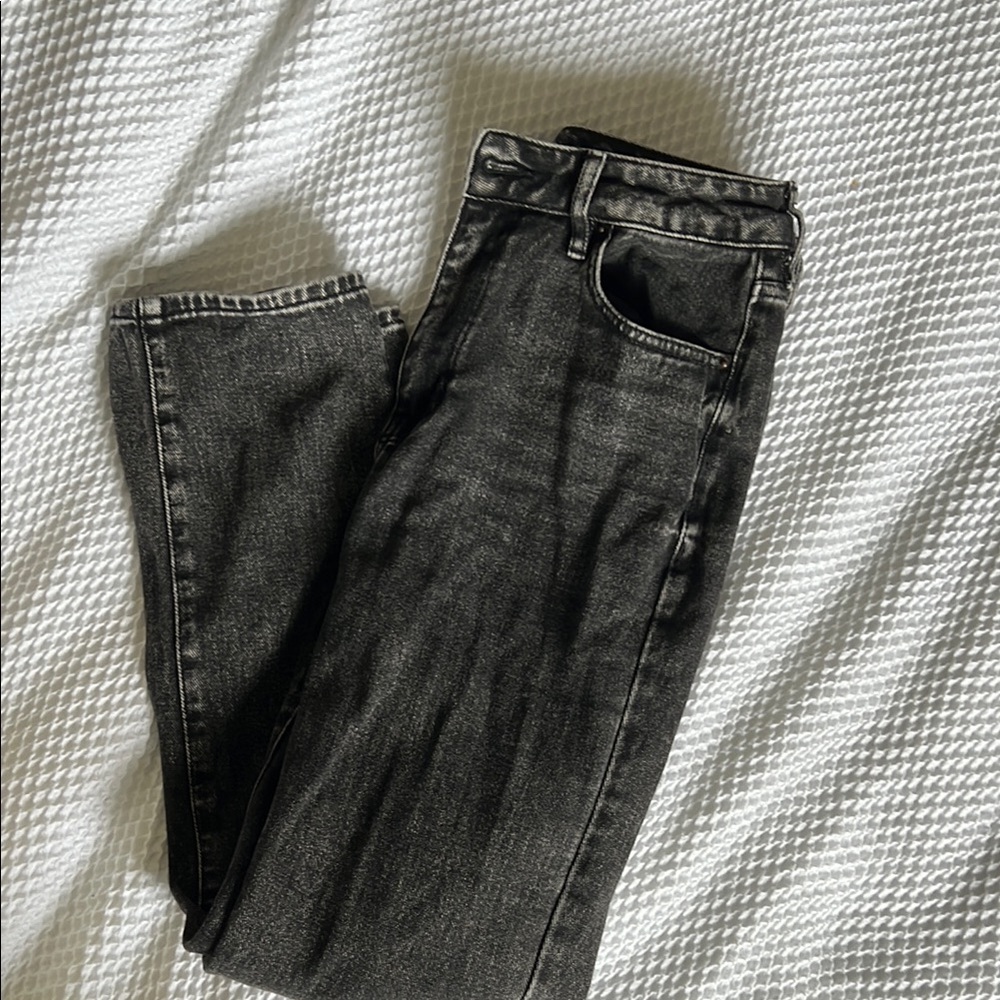 Pacsun Washed Black Mom Jeans Size 26